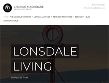 Tablet Screenshot of livinglonsdale.com